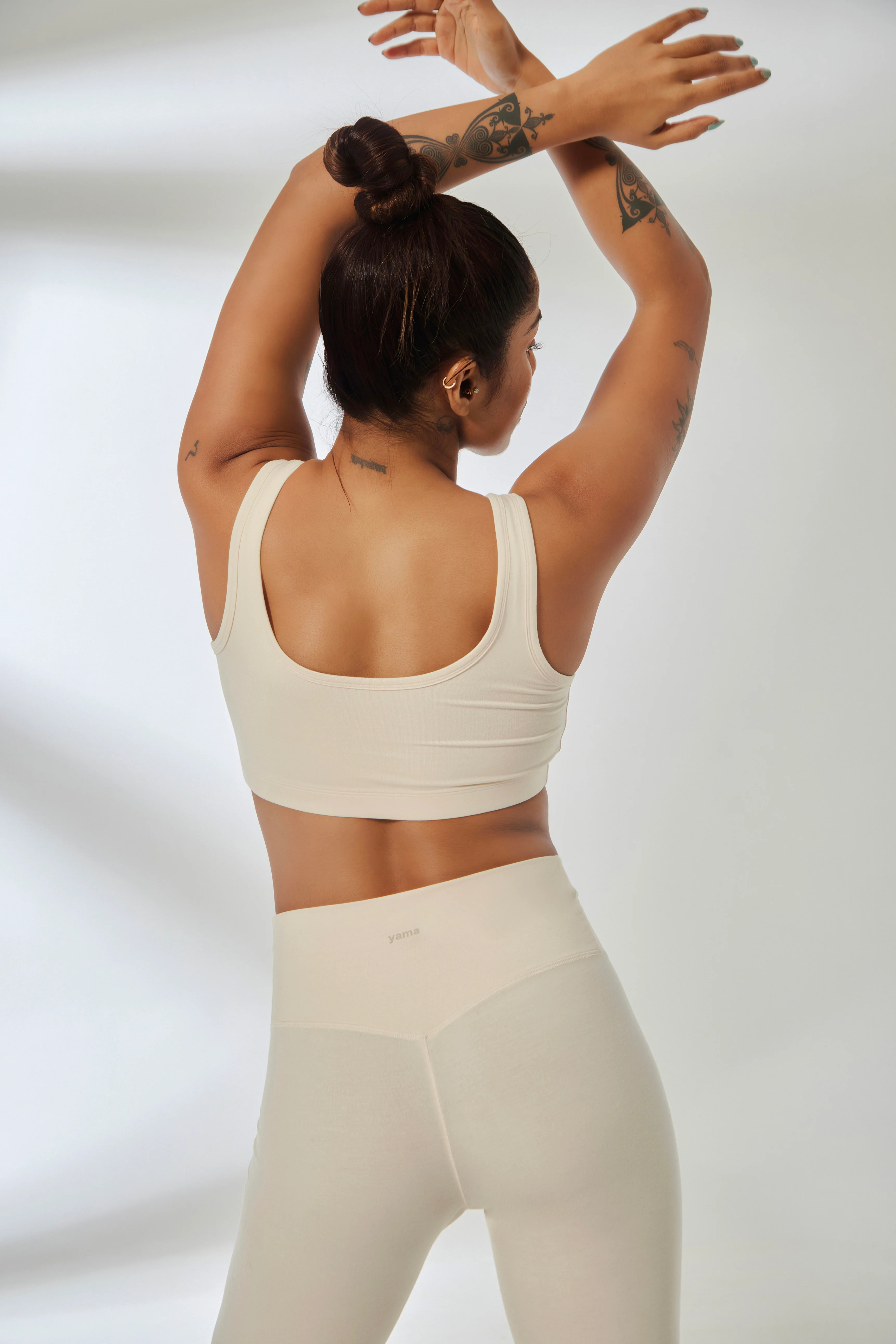 Aero Athletic Bra Vanilla White - Image 4