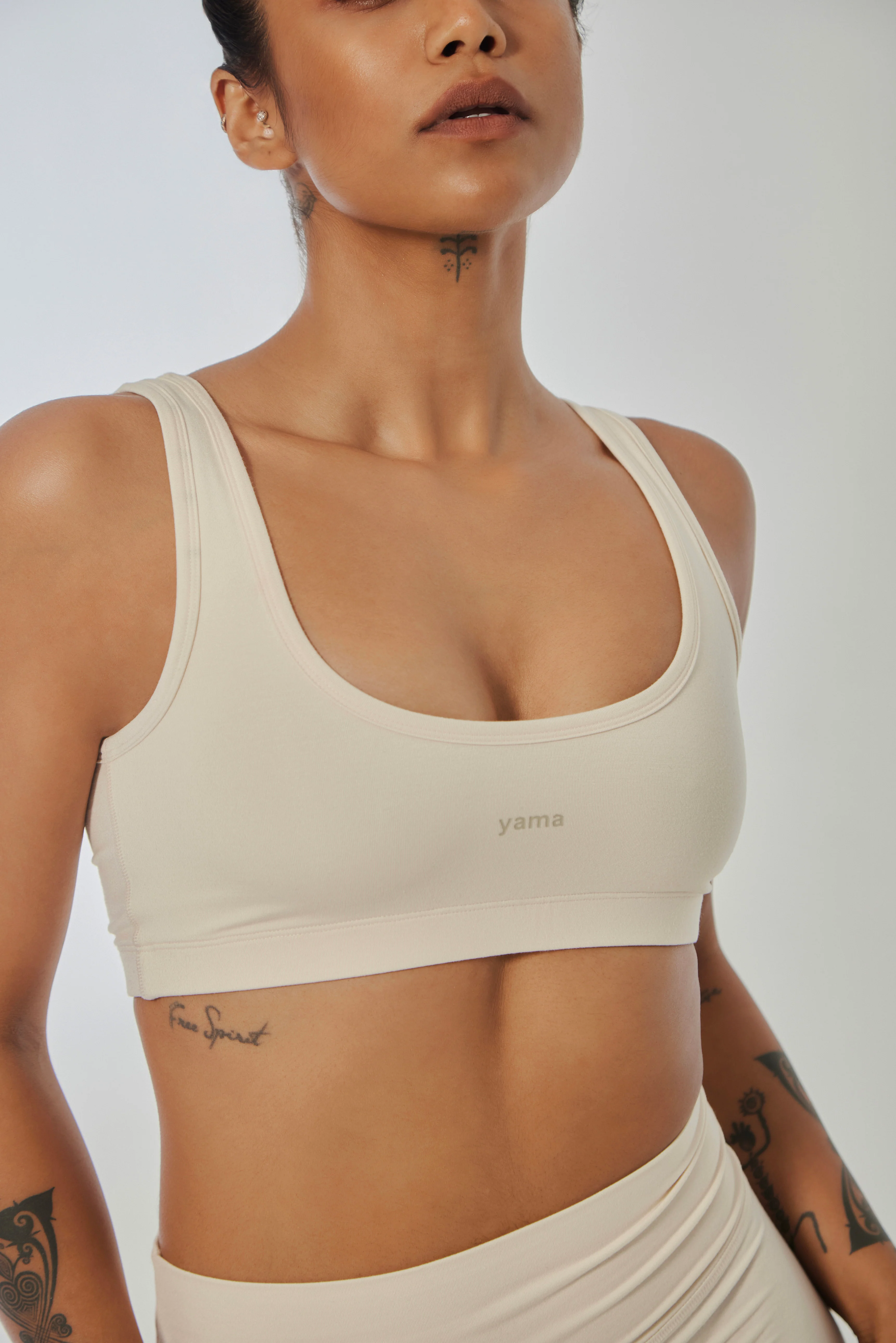 Aero Athletic Bra Vanilla White - Image 5