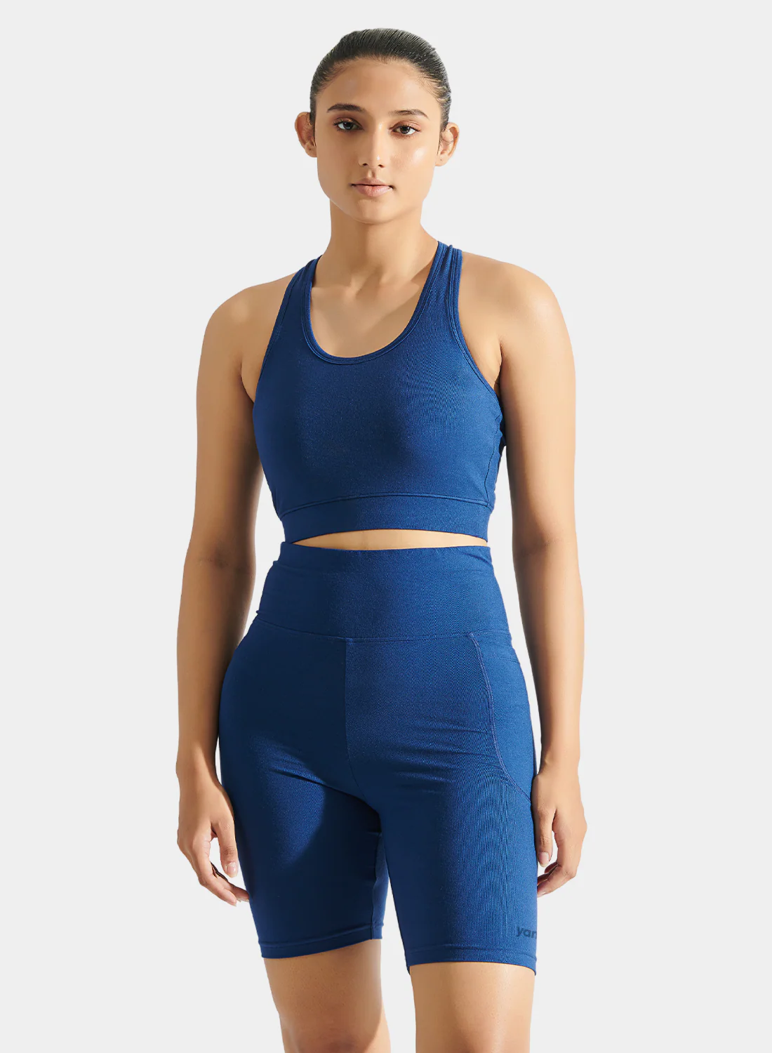 Aero Bike Short Navy Peony - Image 3