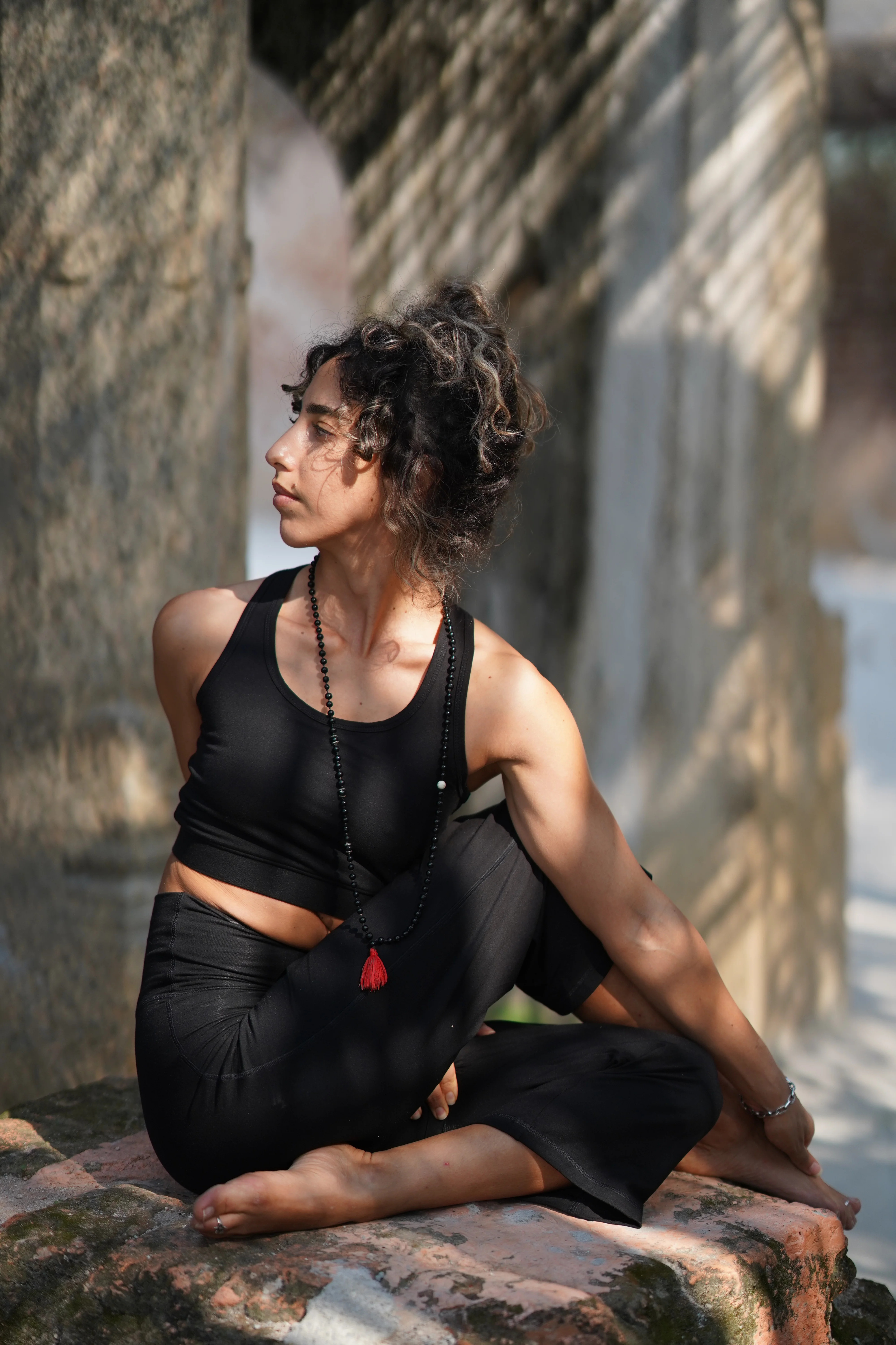 Aero Bra Top Midnight Black - Image 4