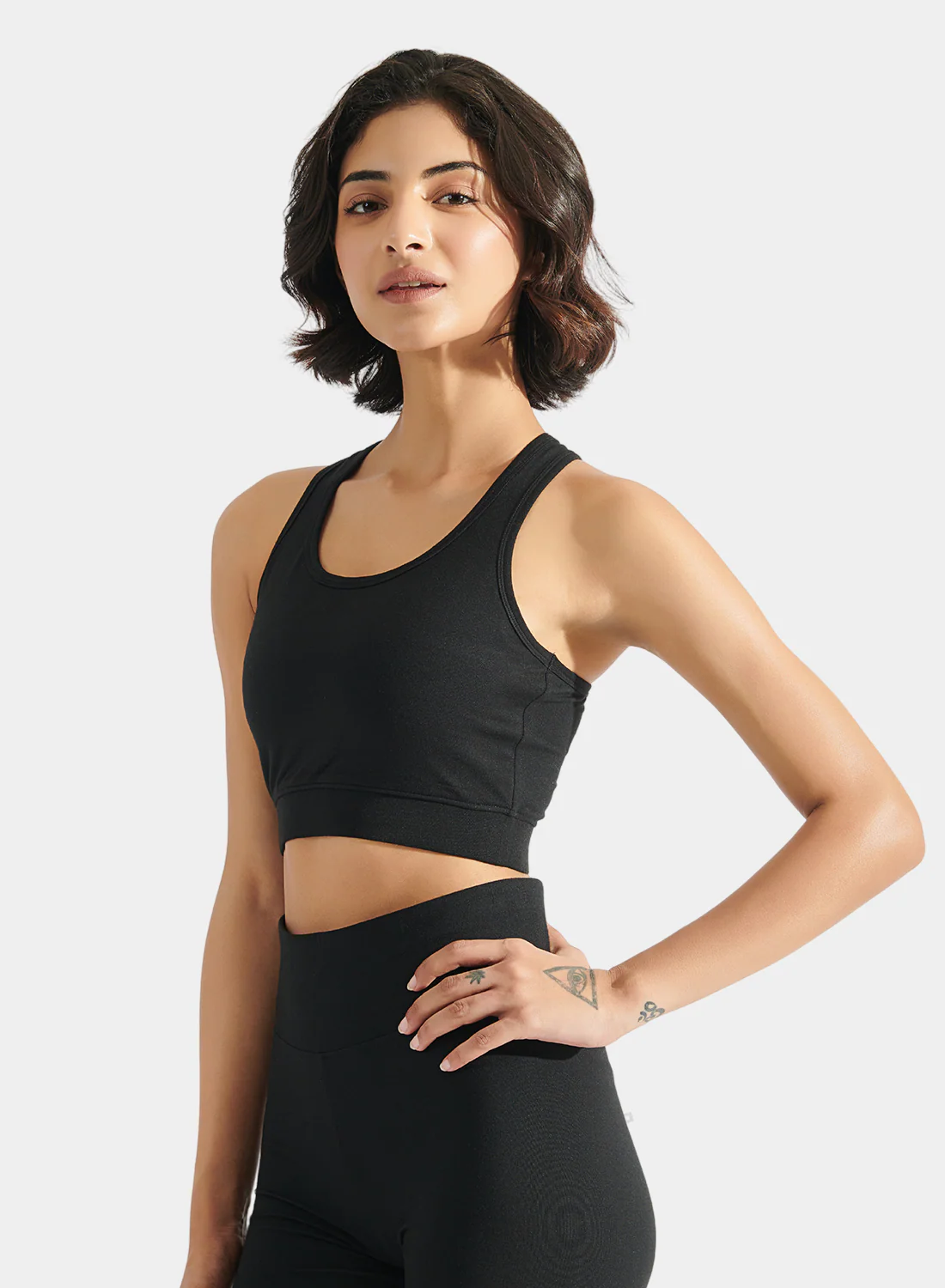 Aero Bra Top Midnight Black - Image 7