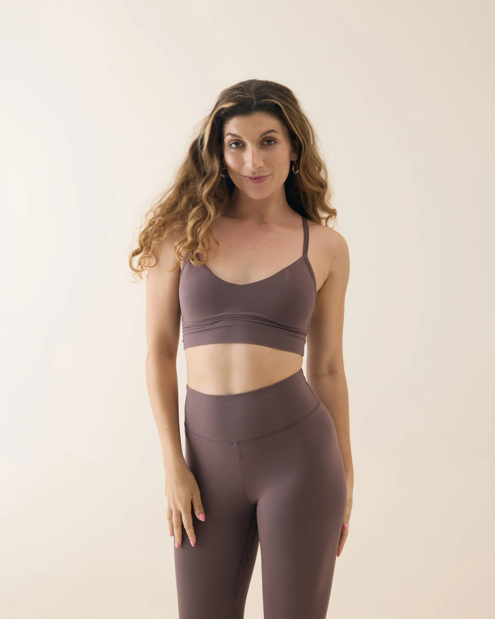 Aero Leggings Dusty Fig - Image 5