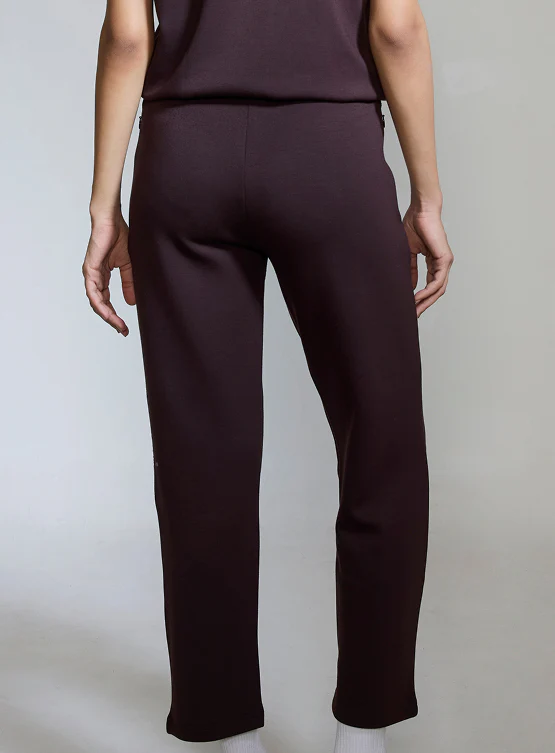 Aeroclouds Wide Leg Retreat Pants Espresso - Image 4