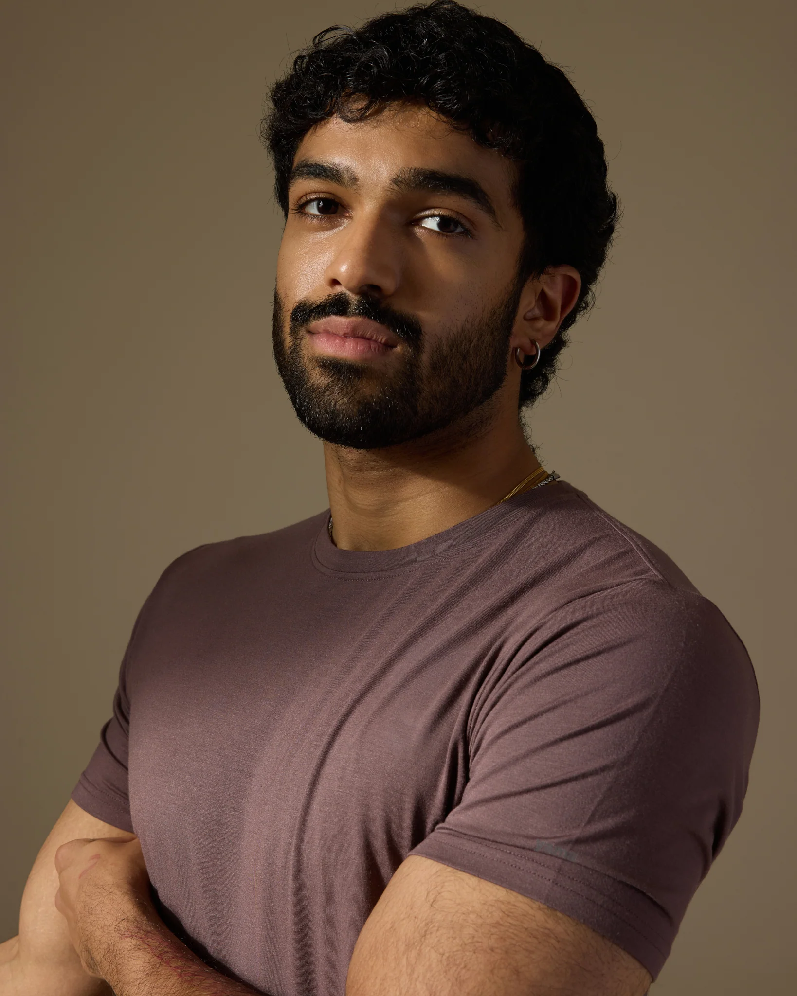 Aero Regular Tee Dusty Fig - Image 3