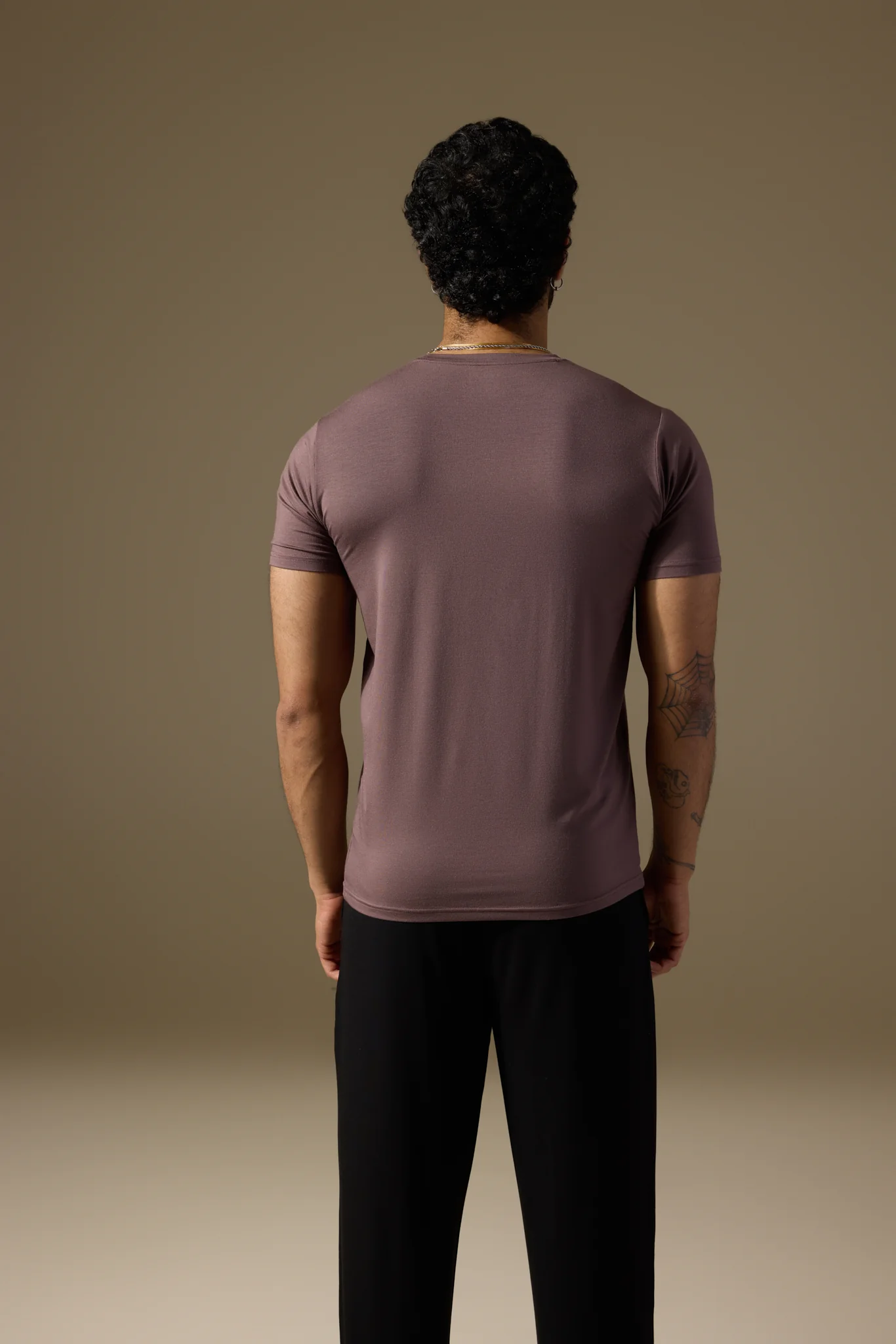 Aero Regular Tee Dusty Fig - Image 6