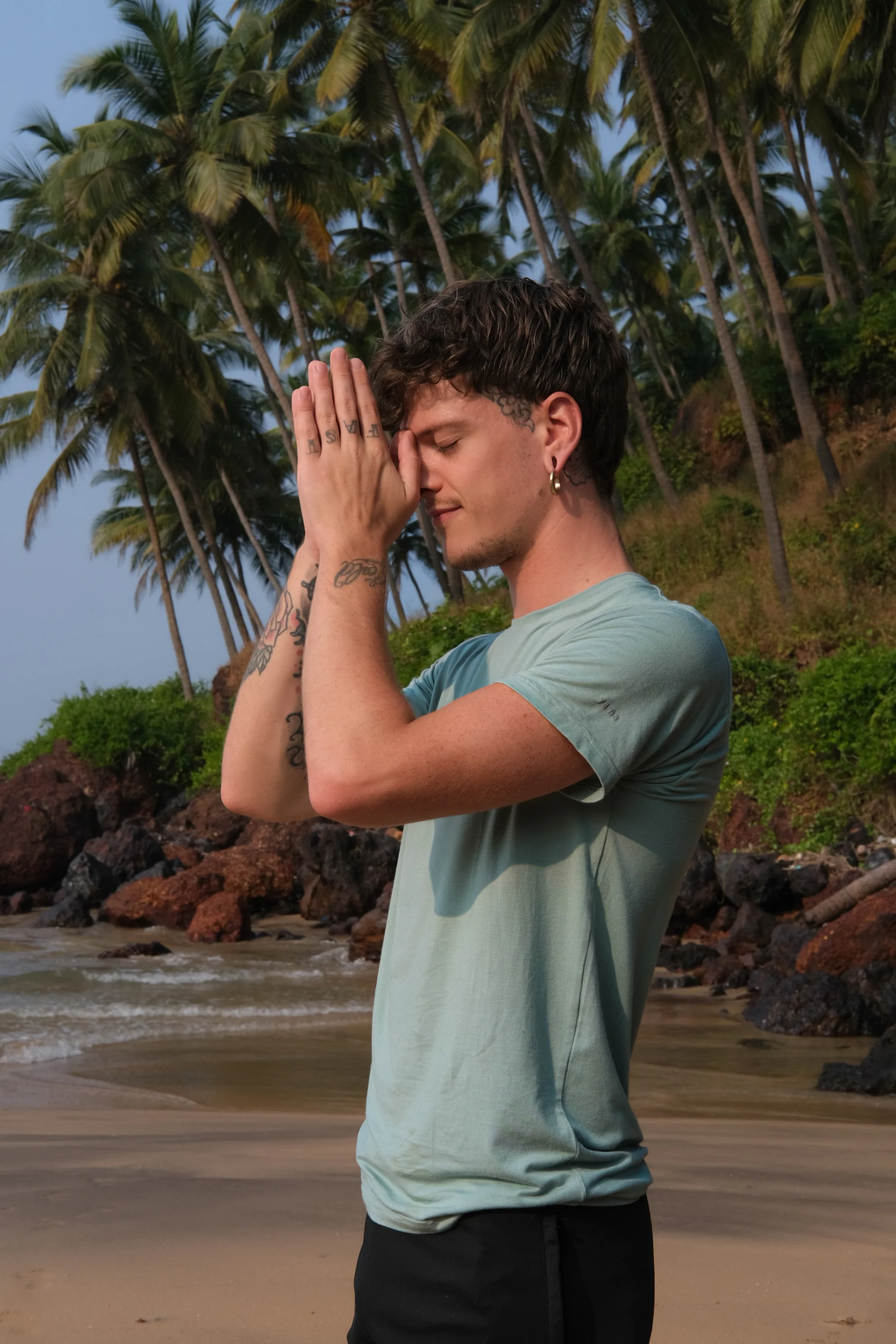 Aero Regular Tee Surf Blue - Image 5