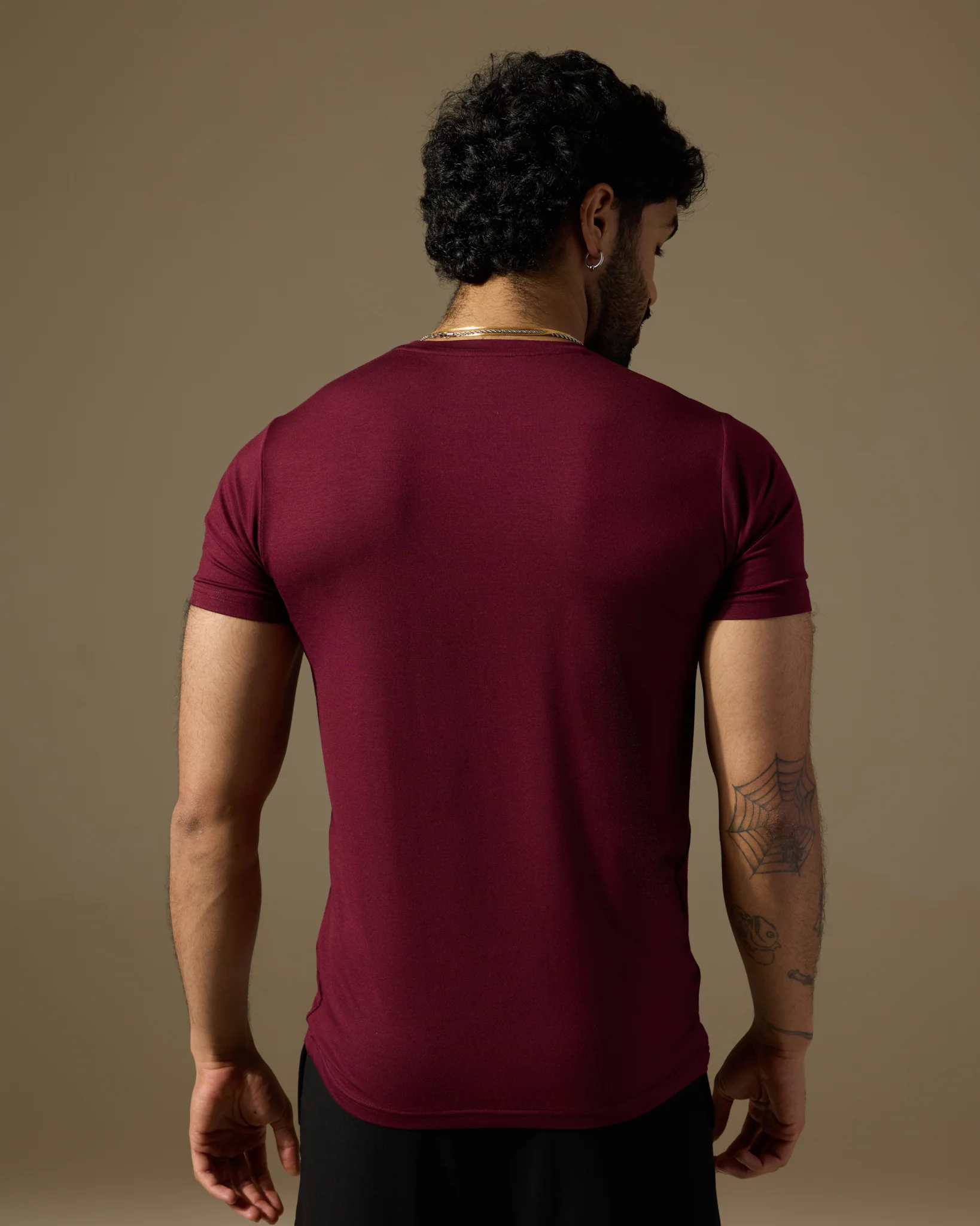 Aero Regular Tee Deep Berry - Image 4