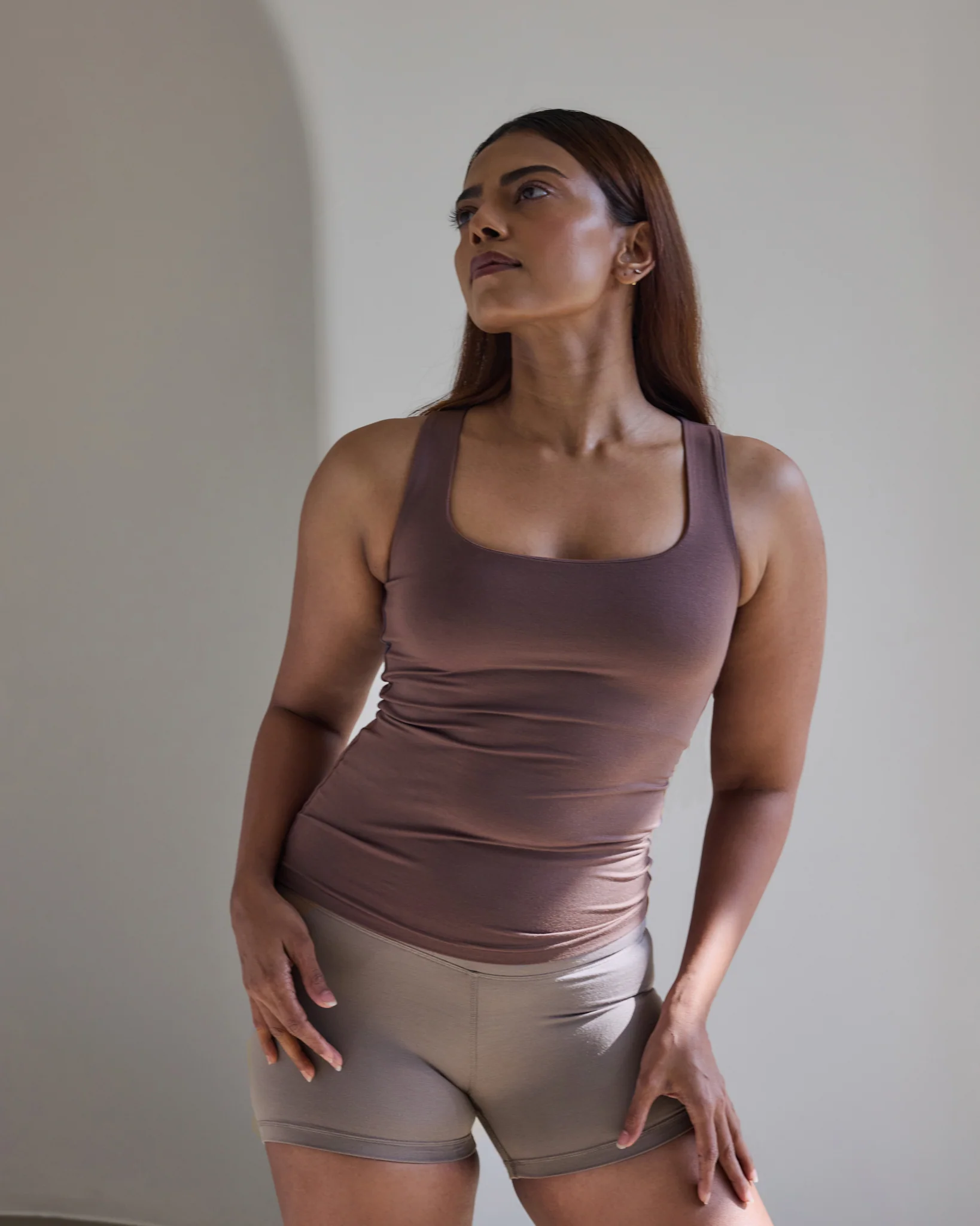 Aero Tank Top Dusty Fig - Image 3