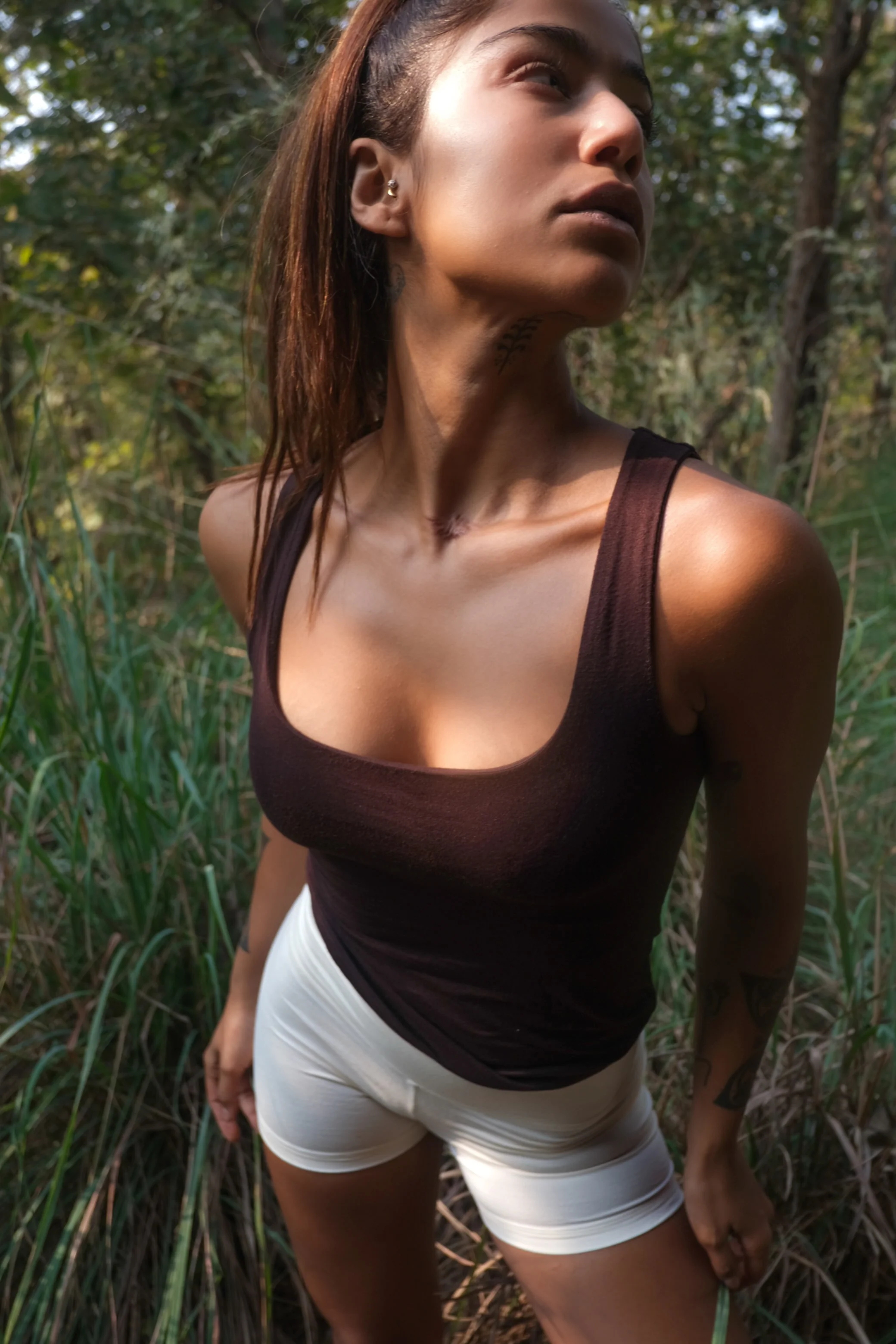 Aero Tank Top Espresso - Image 3
