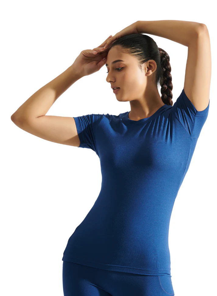 Aero Tee Midnight Black - Image 16