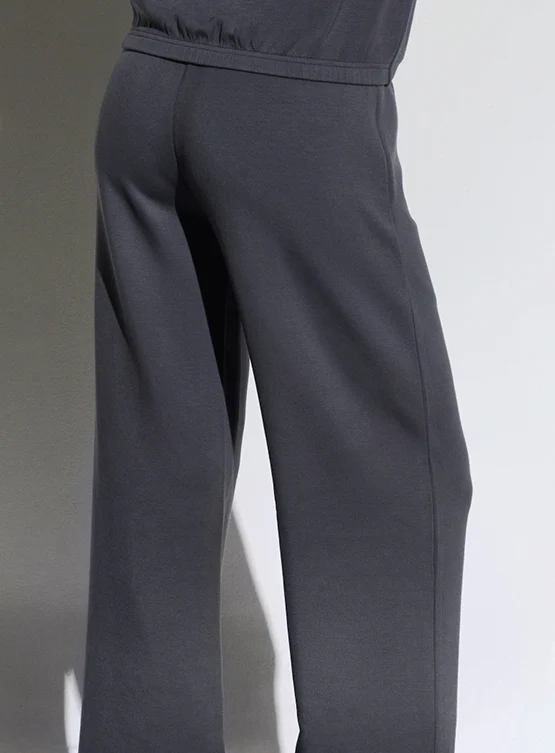 Aeroclouds Wide Leg Retreat Pants Stone Grey - Image 5