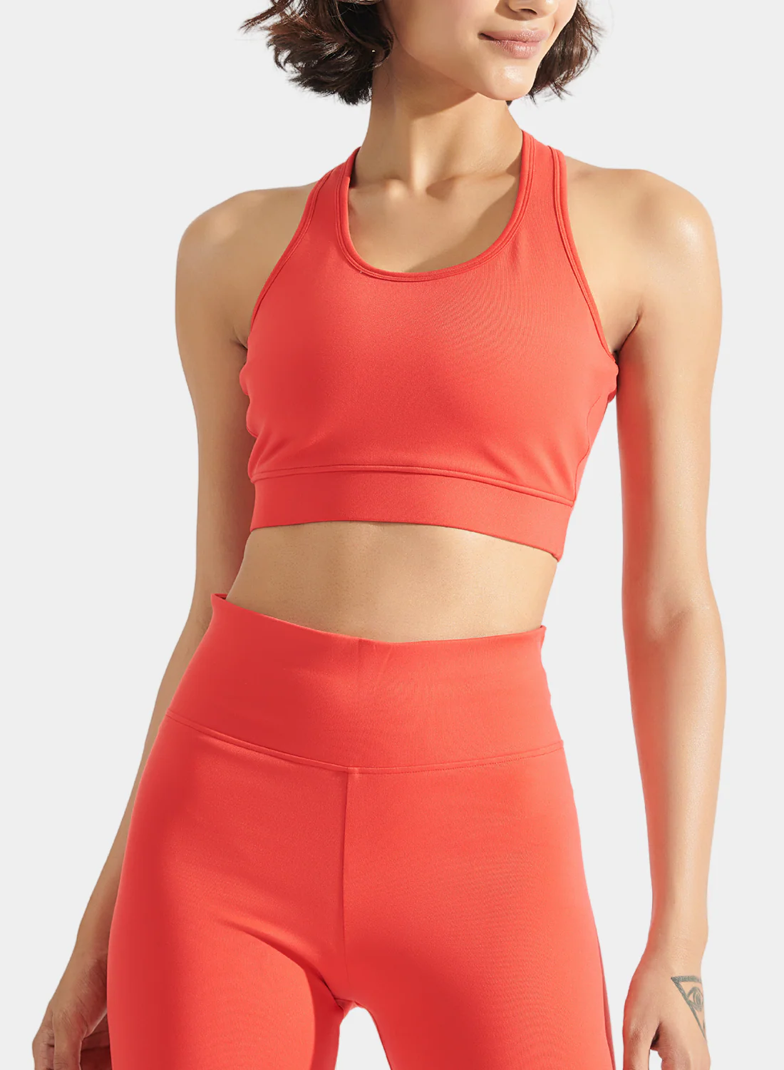 Flo Bike Short Fiery Coral - Image 5