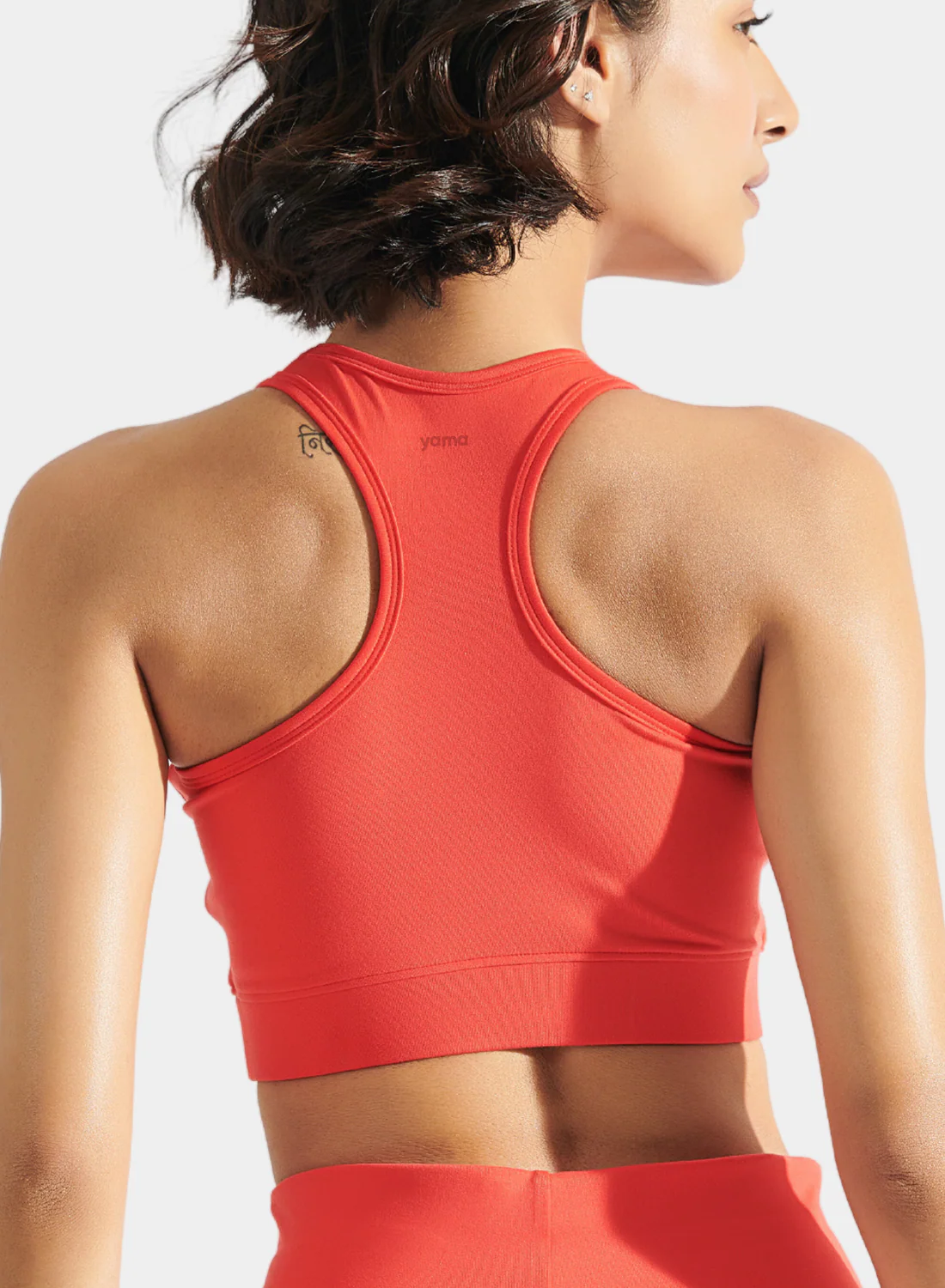 Flo Bra Top Fiery Coral - Image 3