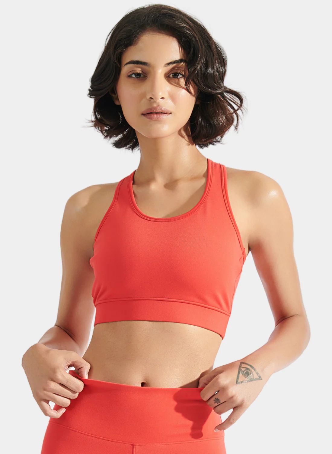 Flo Bra Top Fiery Coral - Image 5