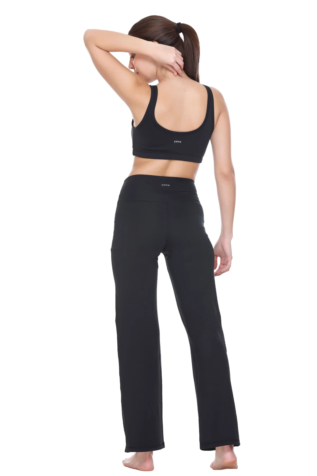 Flo Flared Yoga Pants Midnight Black - Image 5