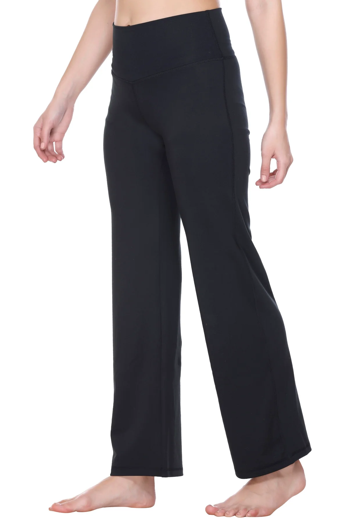 Flo Flared Yoga Pants Midnight Black - Image 6